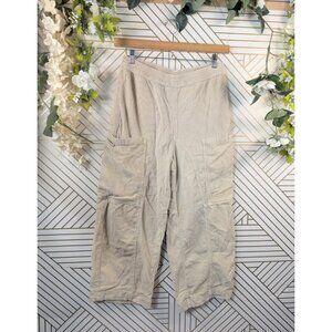 URBAN OUTFITTER'S Women's BDG Tan Corduroy Pull On Stretch Waist Pants Sz Med
